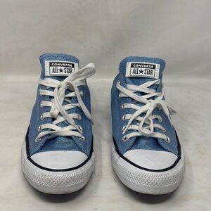 Converse Blue and White Sneakers Classic Low-Top Design